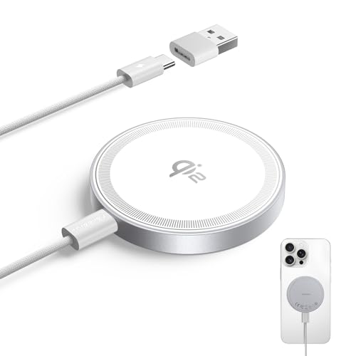 MFI Qi2 PSE 公式認証 　MagSafe ワイヤレス充電ステーション Amazon.co.jp: THREEKEY ワイヤレス充電器【Qi2 PSE 公式認証